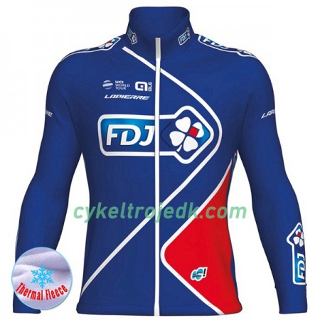 Cykeltrøje Vinter 2017 FDJ N002